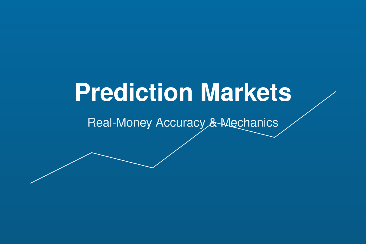 Political Prediction Markets Dashboard